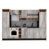 Bucatarie COSSY NEW 300 Wenge / Decor K084